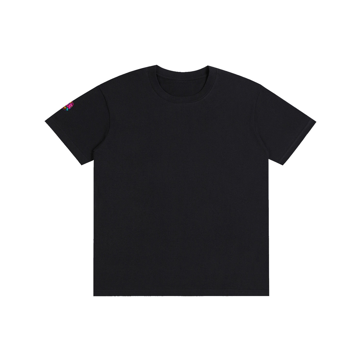 Cotton T-Shirt Respect My Fluffy Gangster-Back
