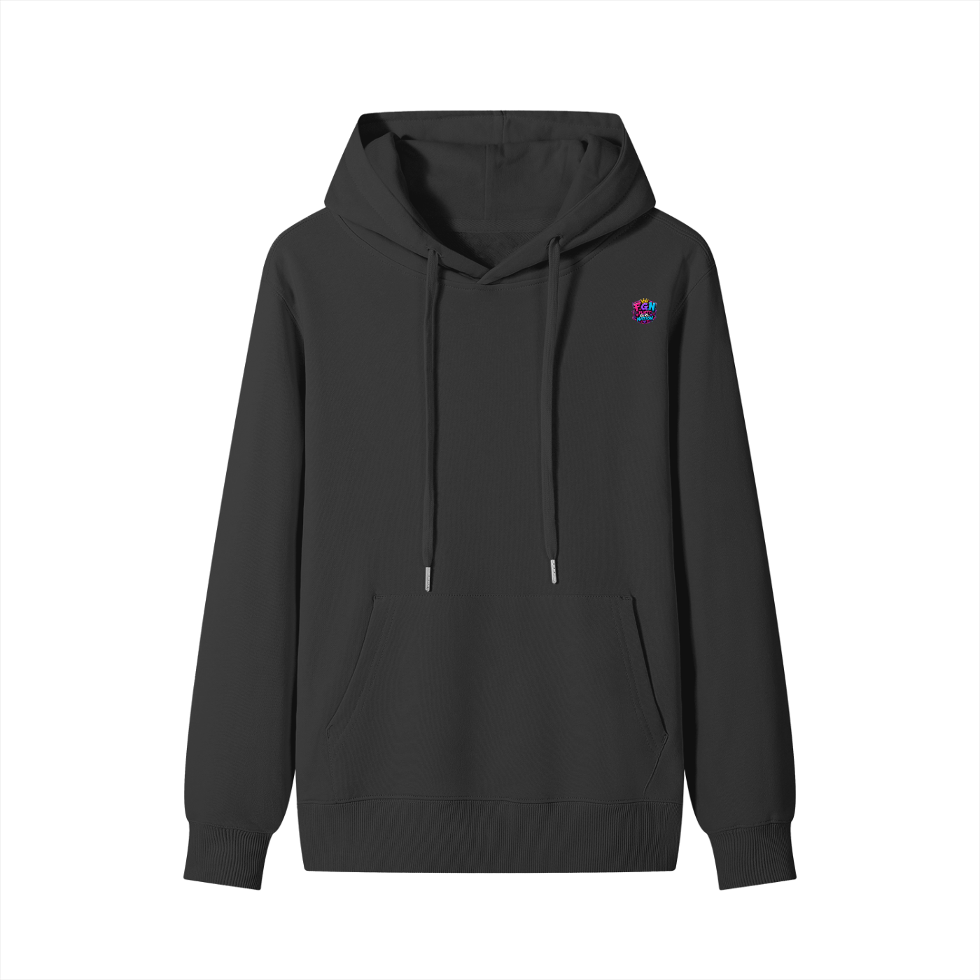 Classic Unisex Cotton Hoodie w/ Custom Graphic Design_I Like My_Back & FGN Logo_Back
