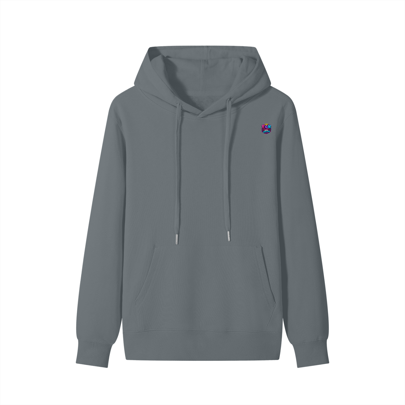 Classic Unisex Cotton Hoodie w/ Custom Graphic Design_I Like My_Back & FGN Logo_Back