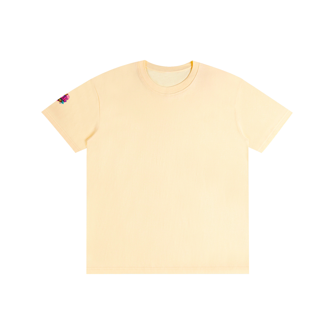 Pure Cotton Unisex T-Shirt w/Custom Graphic Design_Fluffy Thighs Matter_Back & FGN Logo _Right Sleeve