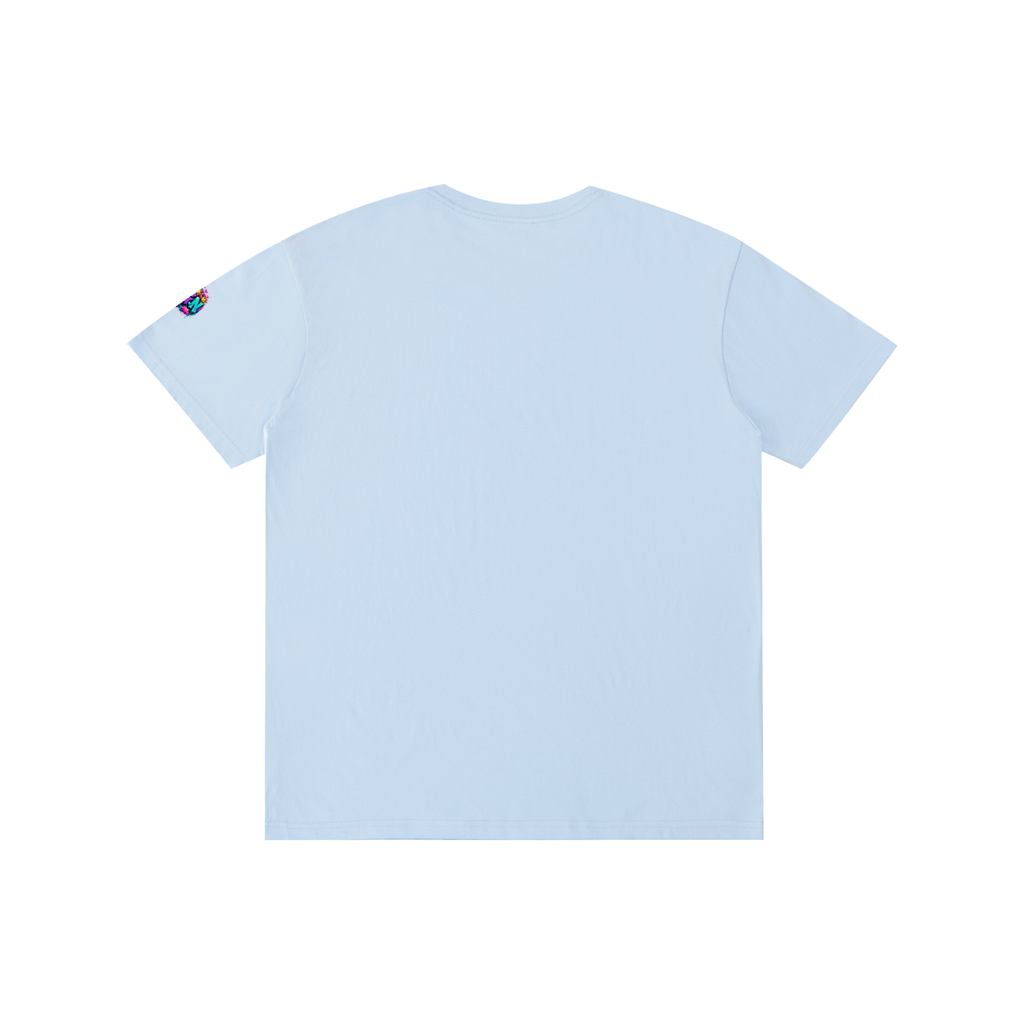 Pure Cotton Unisex T-Shirt w/ Custom Graphic Design_Ain't No Love_Front & FGN Logo_Left Sleeve