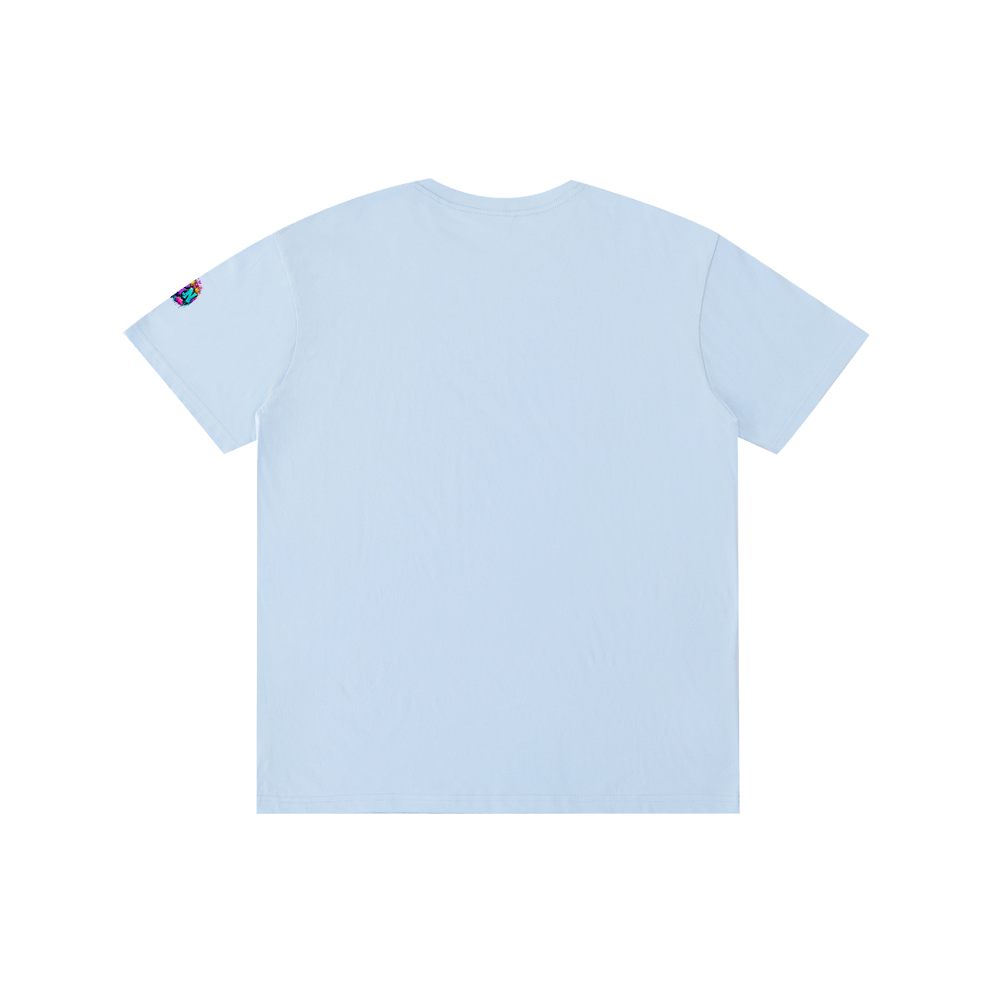 Pure Cotton Unisex T-Shirt w/ Custom Graphic Design_Ain't No Love_Front & FGN Logo_Left Sleeve