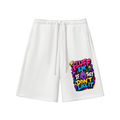 Essential Heavyweight Fleece Shorts w/ Custom Graphic Design-Fluff Em'-Front