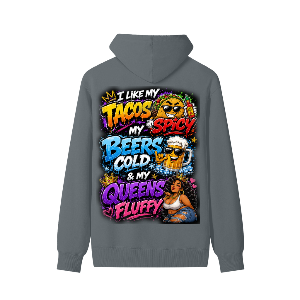 Classic Unisex Cotton Hoodie w/ Custom Graphic Design_I Like My_Back & FGN Logo_Back