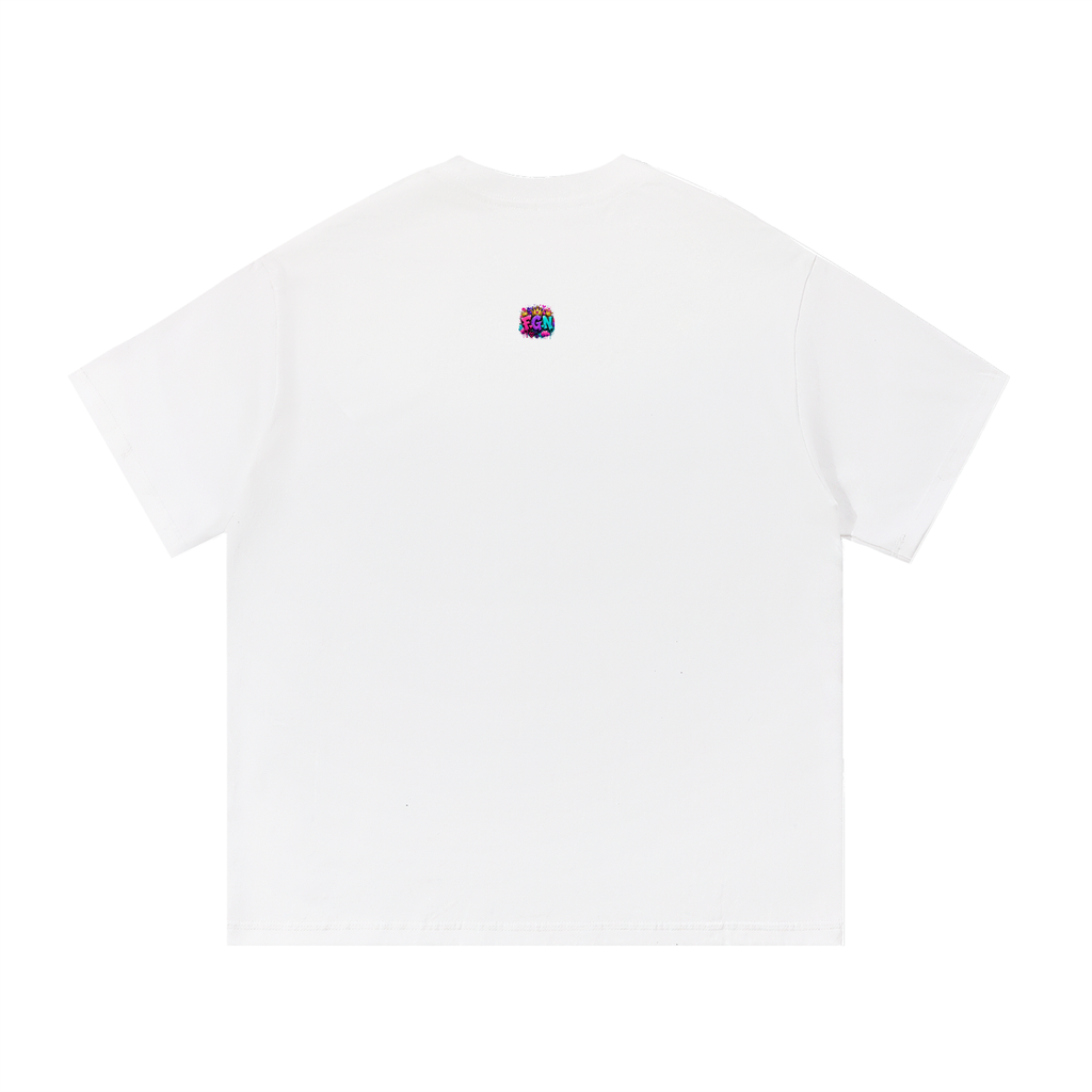 Essential Cotton T-Shirt You're Skinner Than Me...-Front