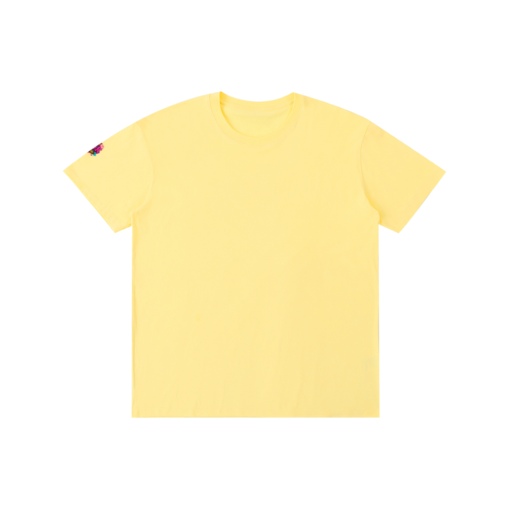Cotton T-Shirt Respect My Fluffy Gangster-Back