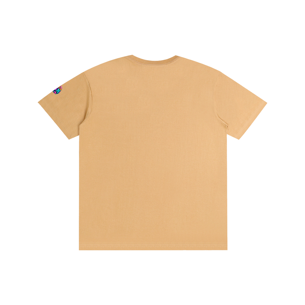 Pure Cotton Unisex T-Shirt w/ Custom Graphic Design_Ain't No Love_Front & FGN Logo_Left Sleeve