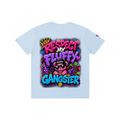 Cotton T-Shirt Respect My Fluffy Gangster-Back