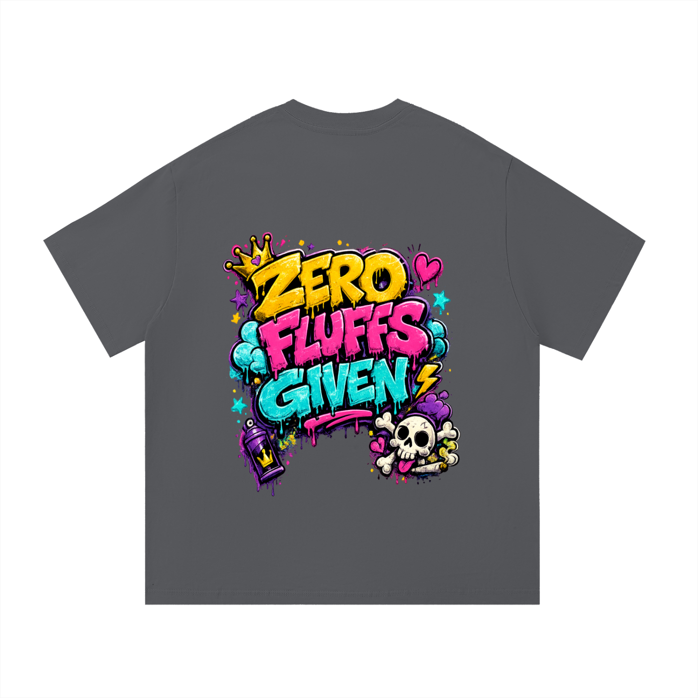 Essential Cotton T-Shirt Zero Fluffs Given-Back